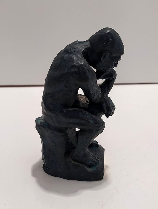 Statua Il Pensatore In Resina - Officina68 - Centro del riuso Ferrara