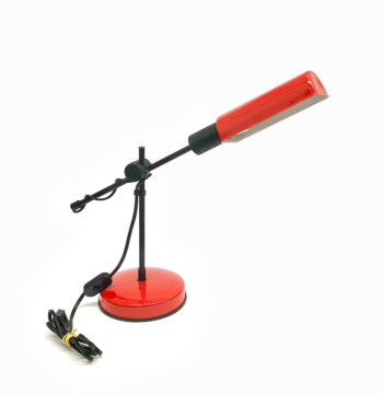 table desk lamp beautiful red black