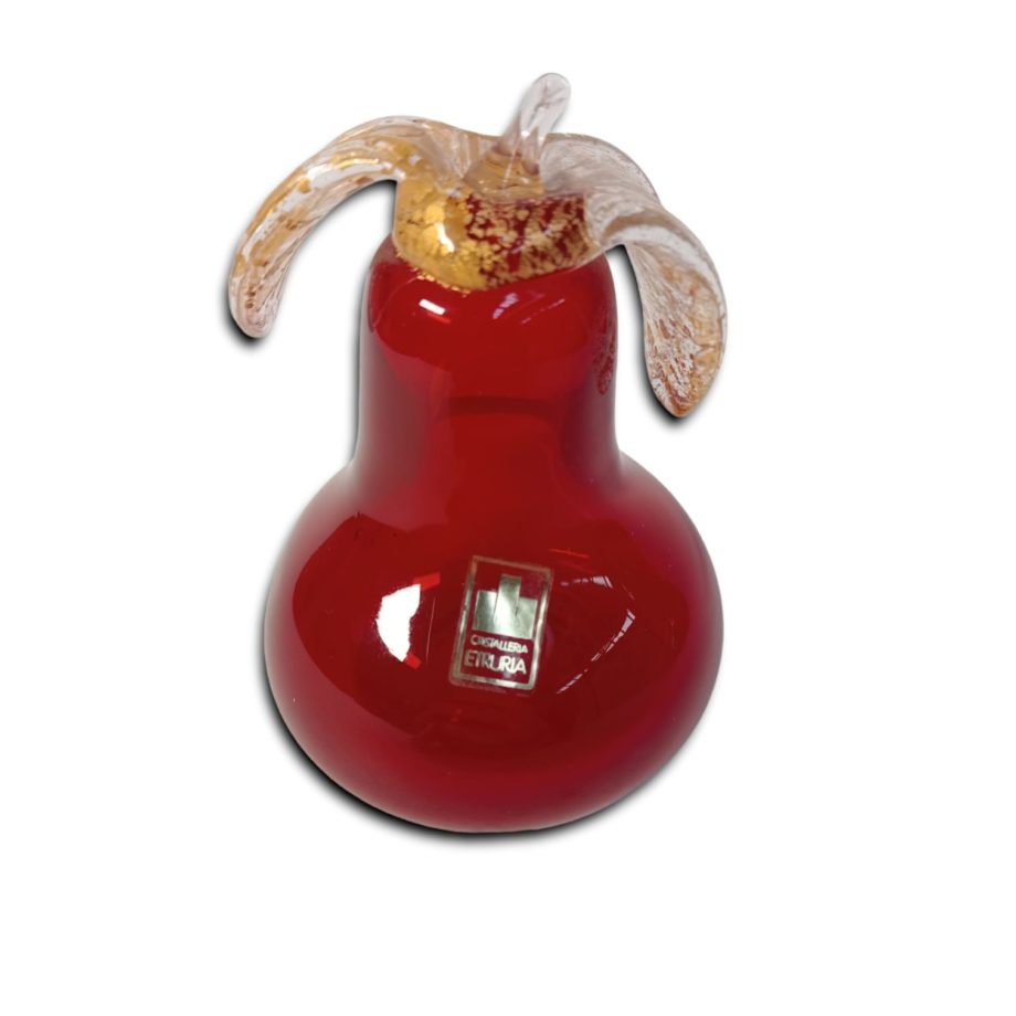 Art Glass Pera in vetro Cristalleria Etruria