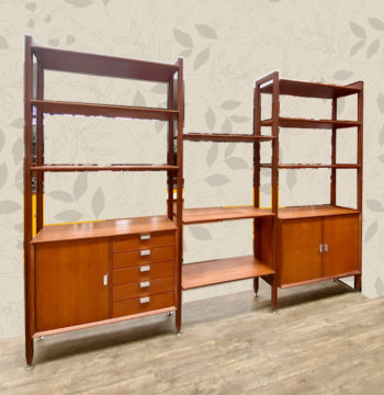 Vintage Italian Modular Wall Legno