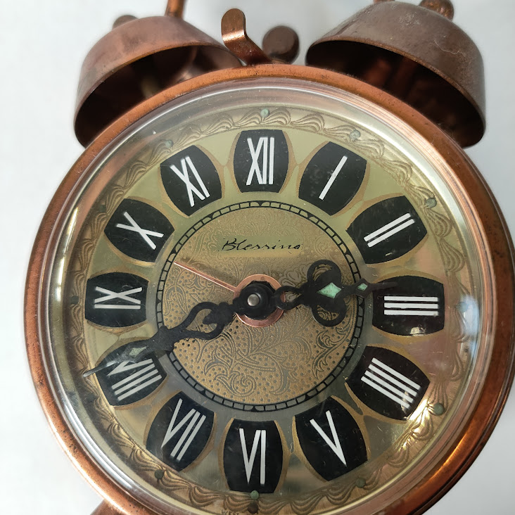 Officina68-Sveglia vintage orologio meccanico Blessing