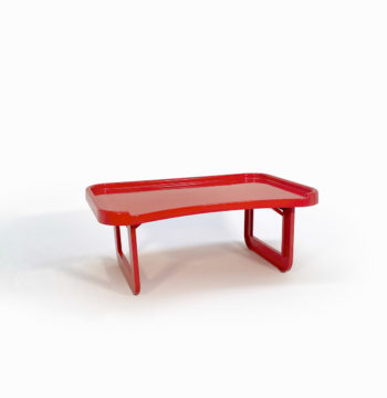 Bed tray Tavolino vassoio colazione design rosso arancione