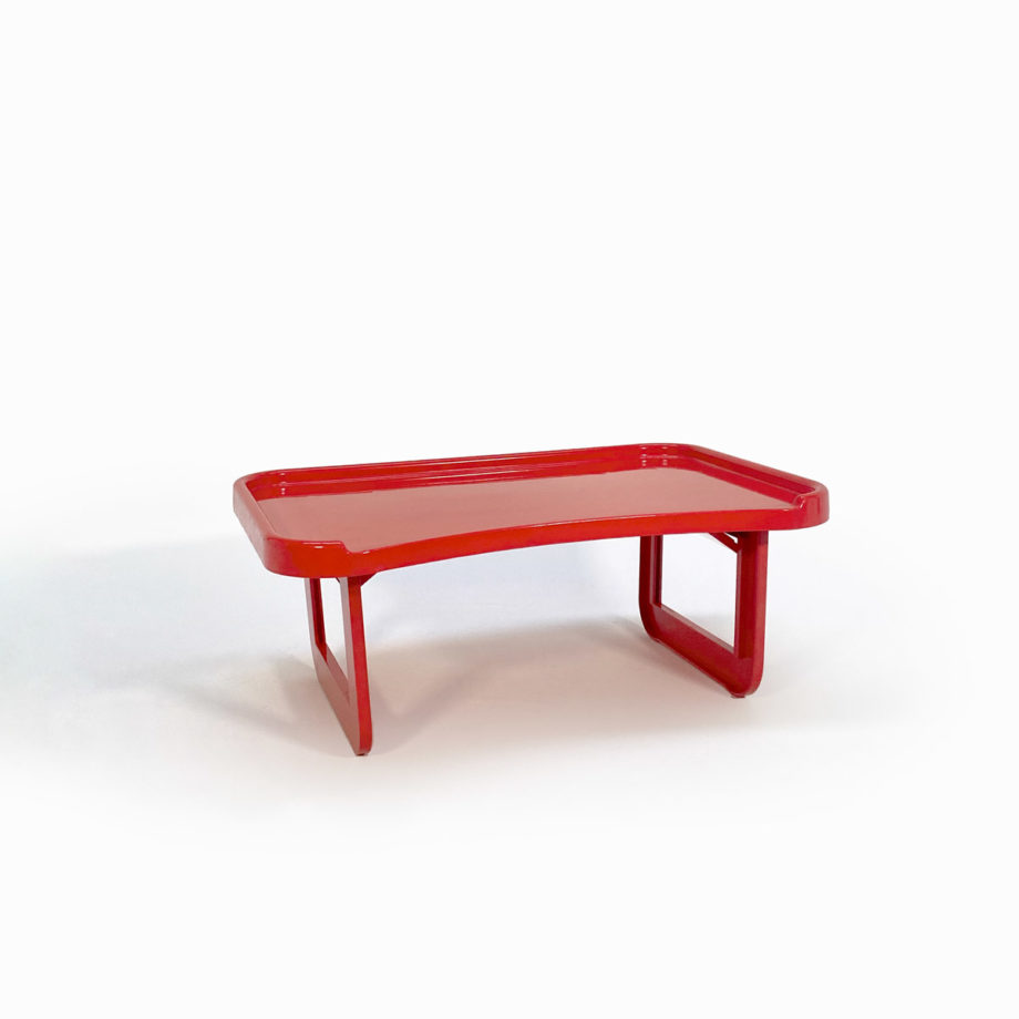 Bed tray Tavolino vassoio colazione design rosso arancione