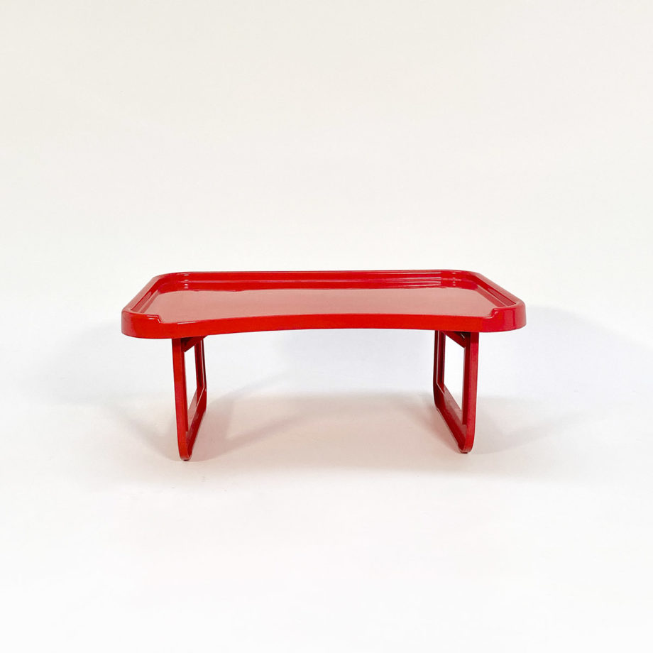 Bed tray Tavolino vassoio colazione design rosso arancione