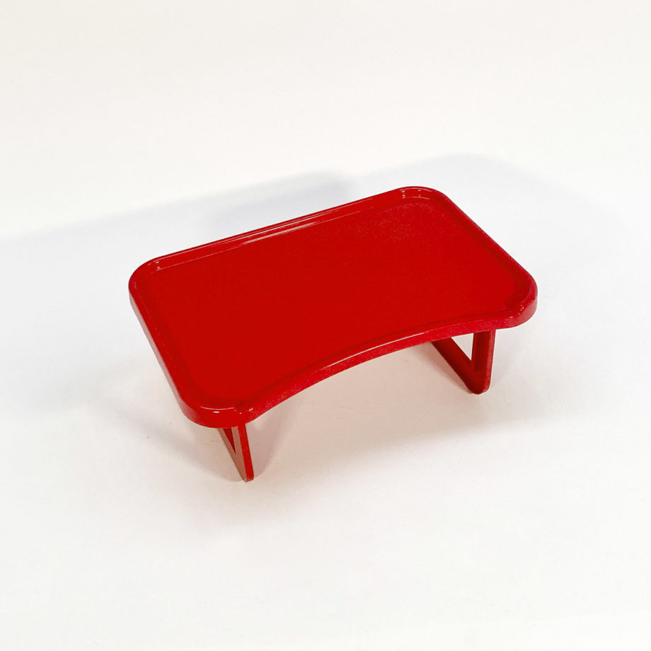 Bed tray Tavolino vassoio colazione design rosso arancione