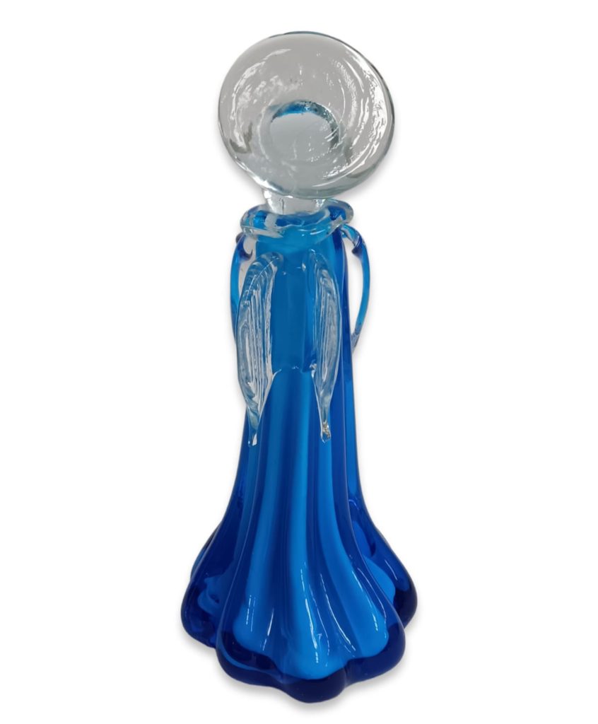 Tajo - Vaso In Vetro Di Murano Blu Fantasy - Made Murano Glass