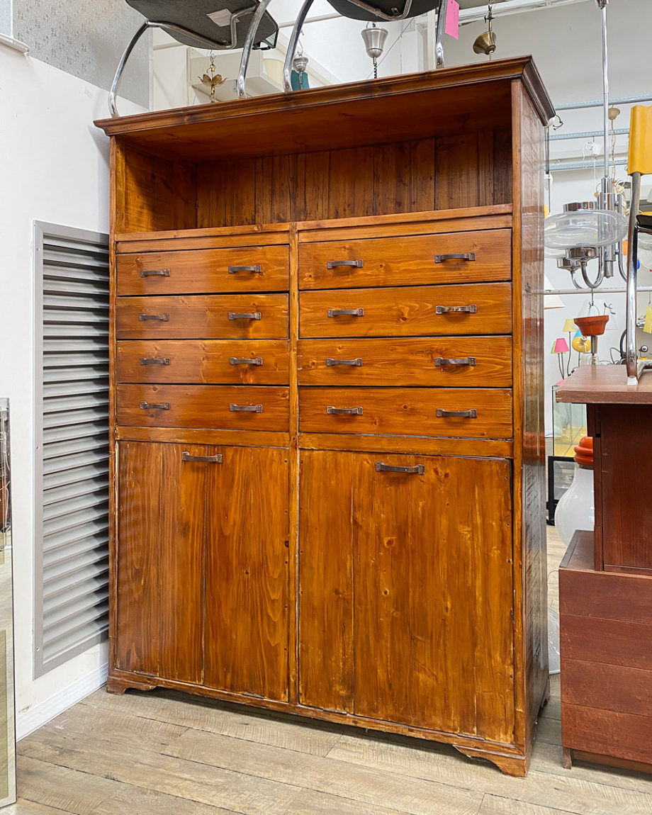 credenza sideboard ristorante restaurant antique wood modernariato