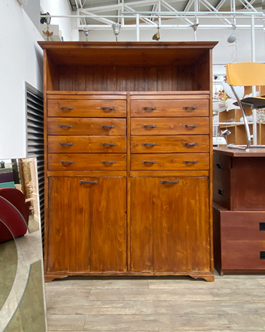 credenza sideboard ristorante restaurant antique wood modernariato