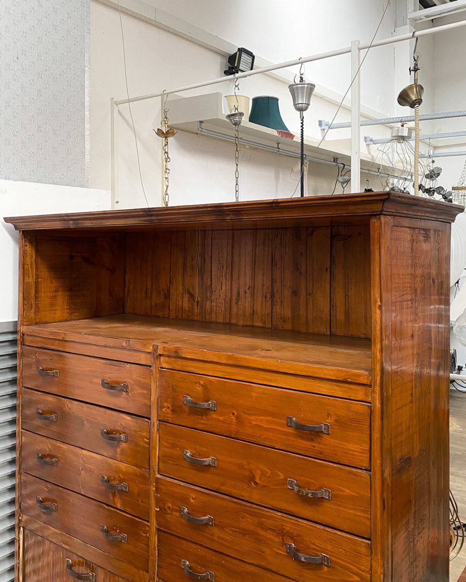 credenza sideboard ristorante restaurant antique wood modernariato