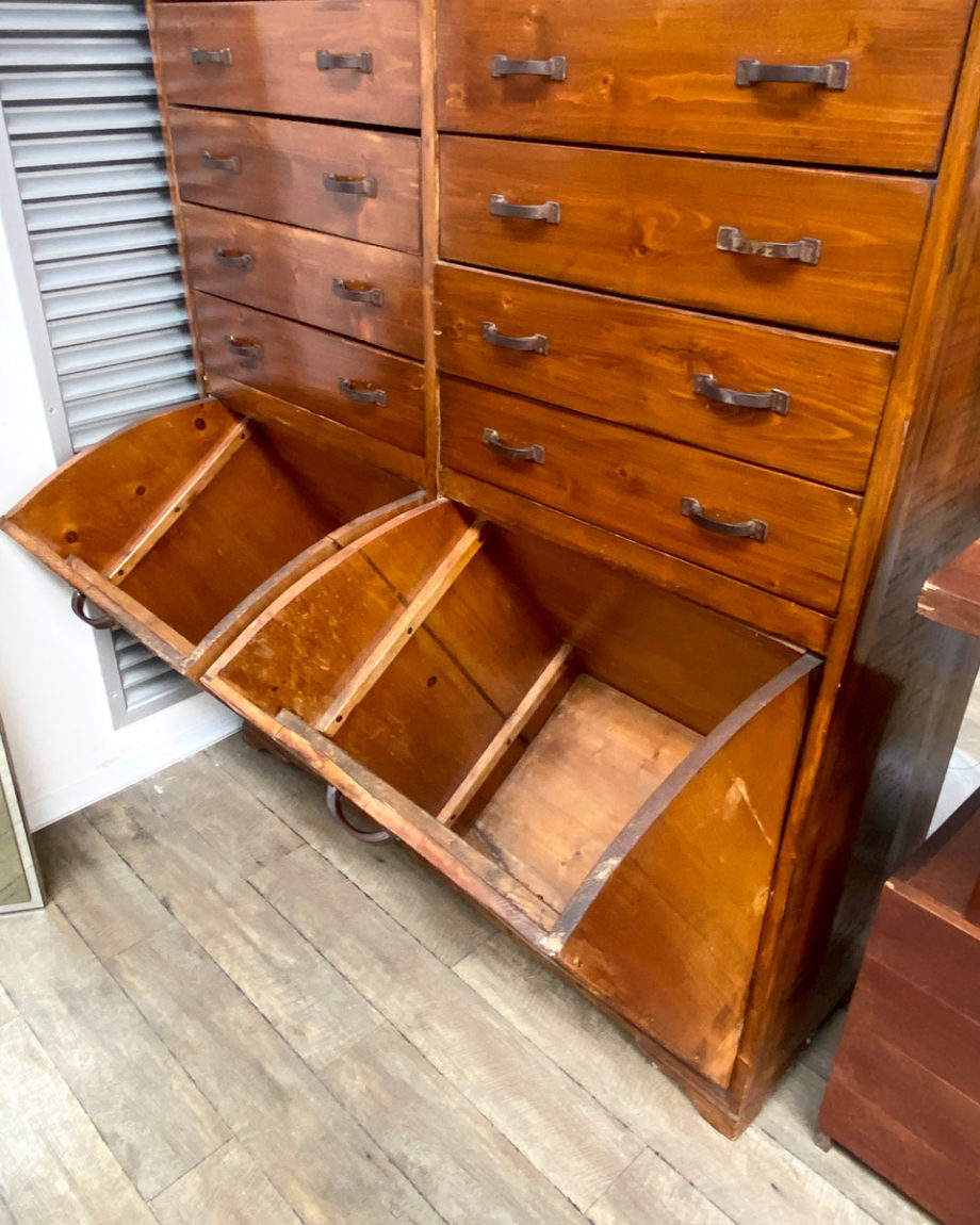 credenza sideboard ristorante restaurant antique wood modernariato