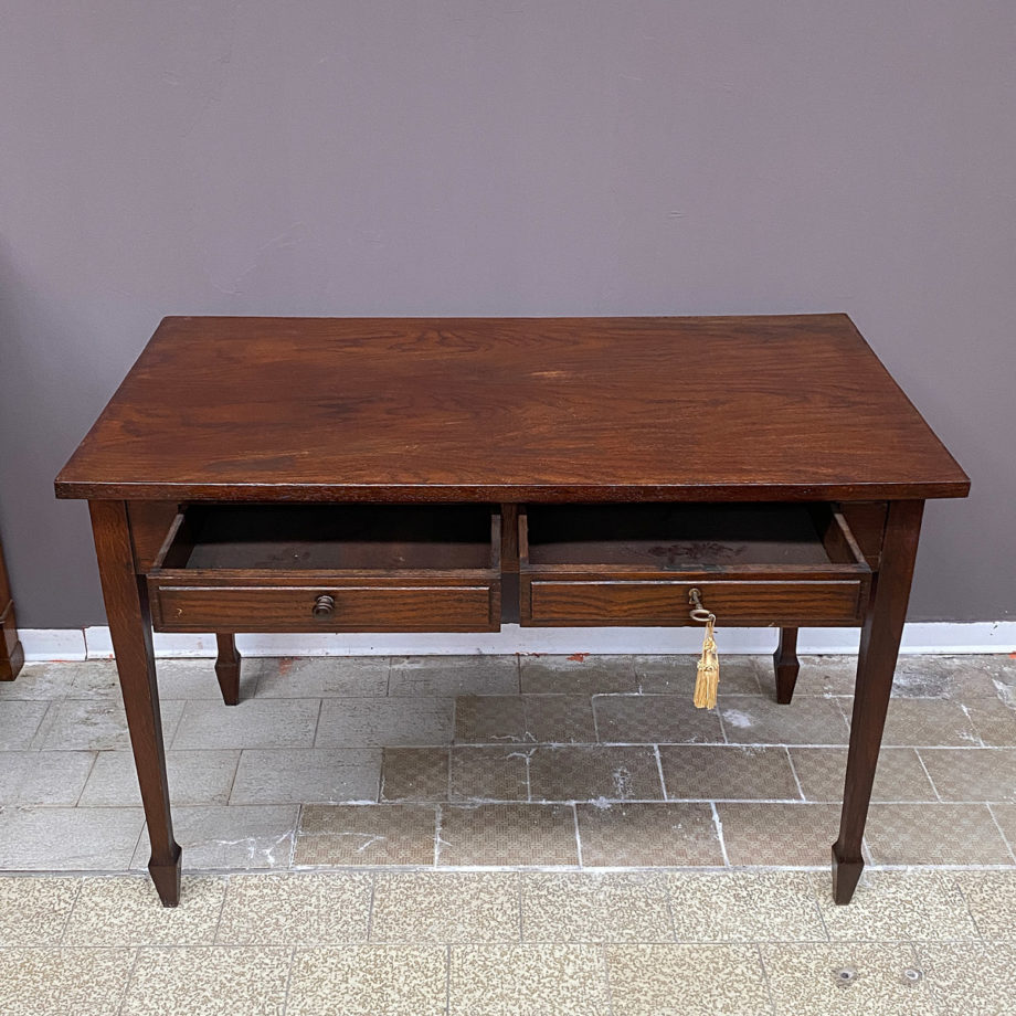 beautiful antique table wood cassetti