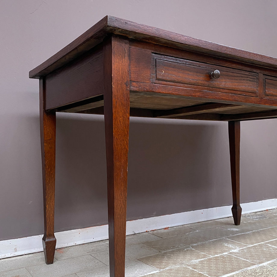 beautiful antique table wood cassetti