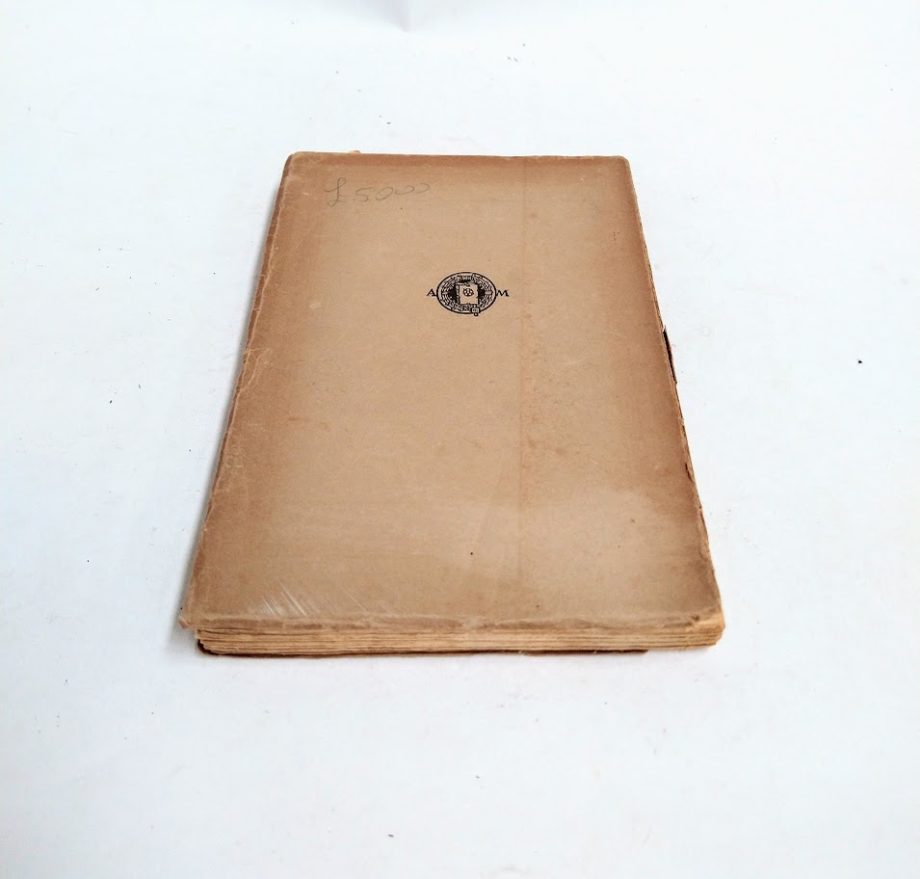 Libro Etica Benedetto Spinoza A. Mondadori Milano 1939