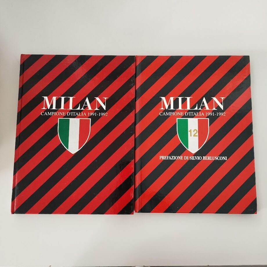 Libro Milan Campione D'Italia 1991-1992 2 volumi