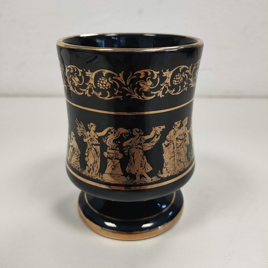 Bicchiere Ke Greece 24K Gold Scene Mitologiche '70