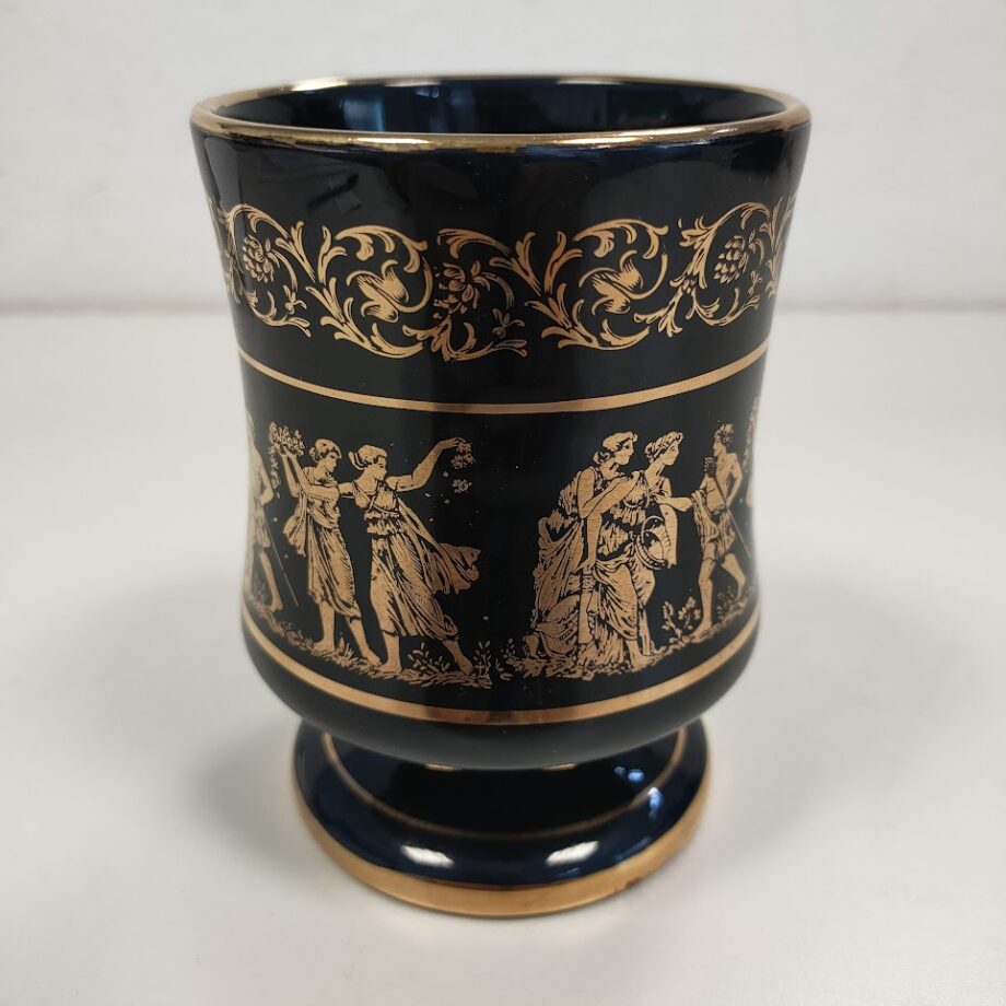 Bicchiere Ke Greece 24K Gold Scene Mitologiche '70