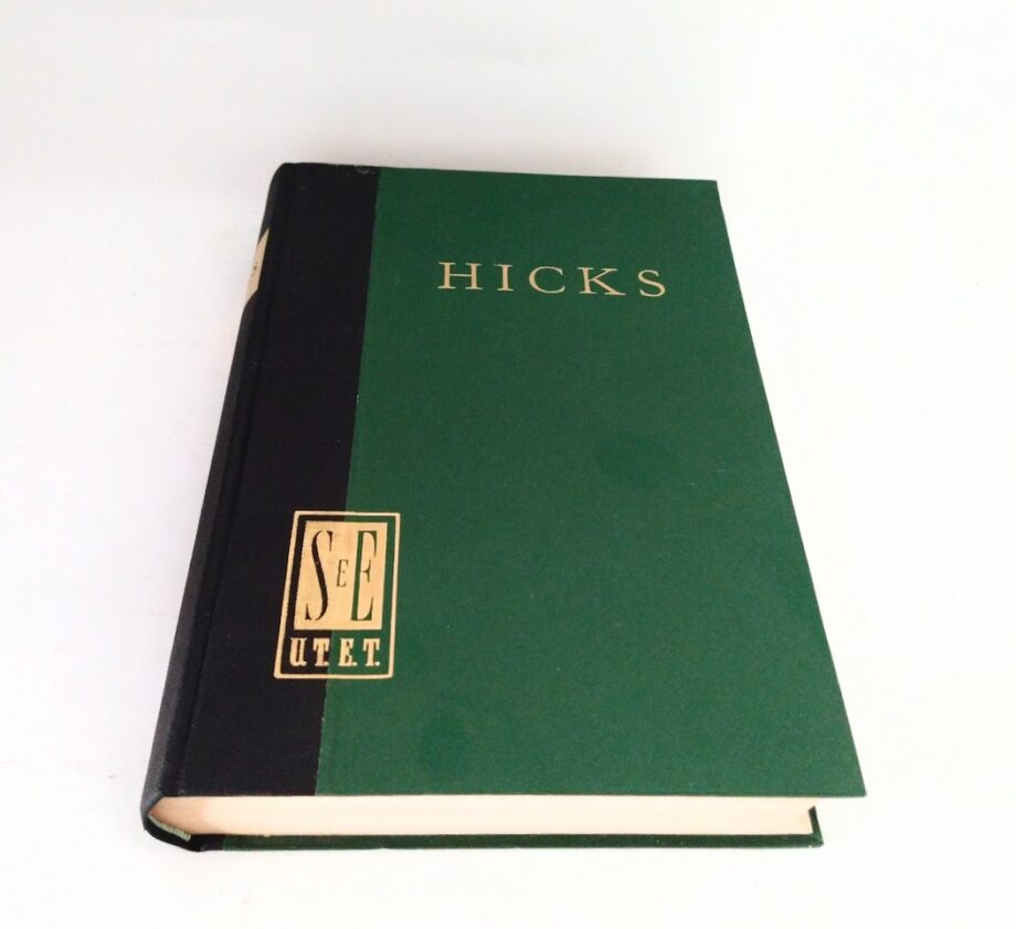 libro Hicks Richard John Valore e capitale 1954