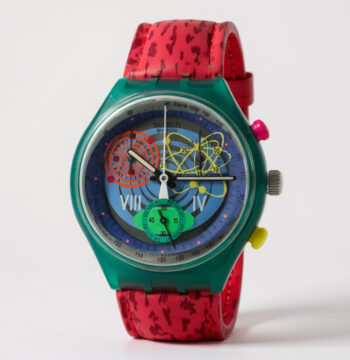 Orologio da Polso Swatch Chrono Rosa SCL 103 1993