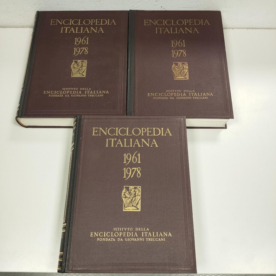 Enciclopedia Italiana 1961-1978 Treccani IV Volume