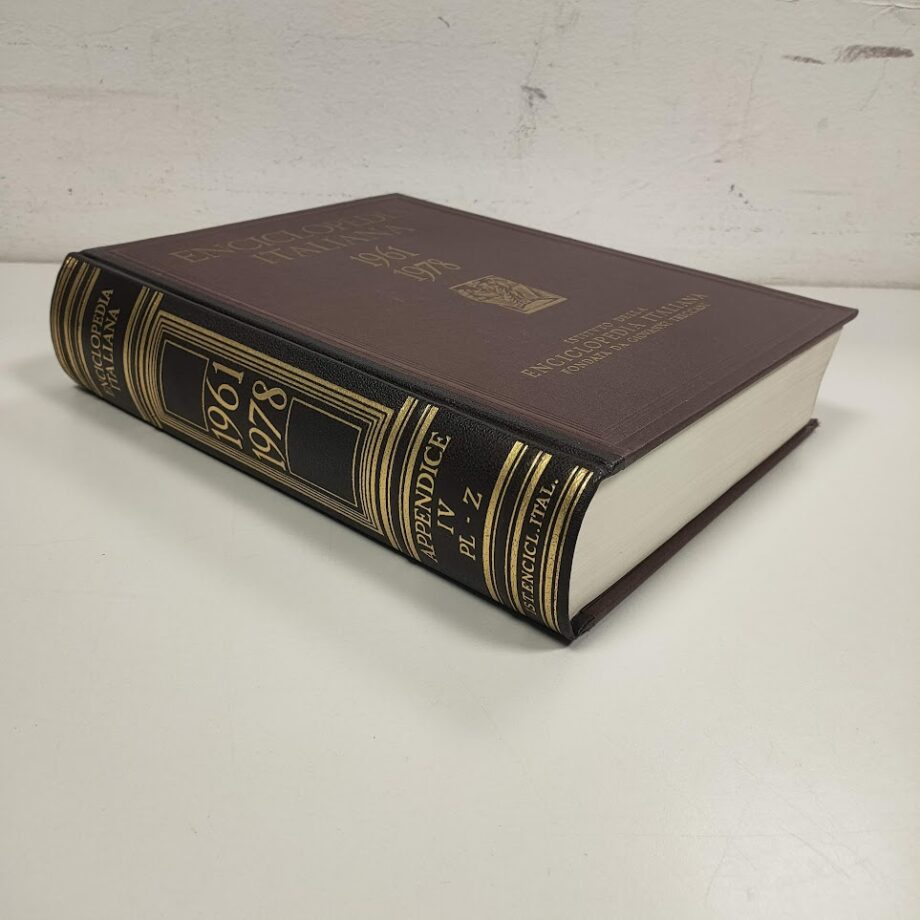 Enciclopedia Italiana 1961-1978 Treccani IV Volume