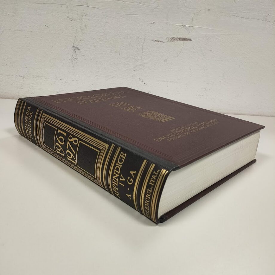 Enciclopedia Italiana 1961-1978 Treccani IV Volume