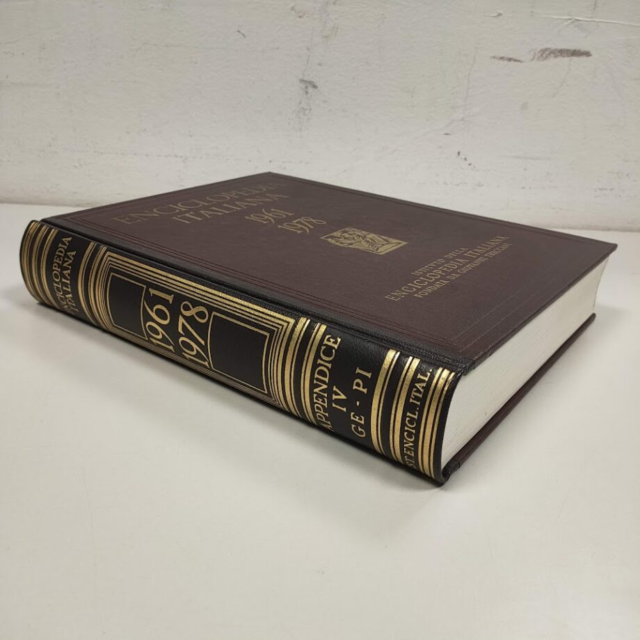 Enciclopedia Italiana 1961-1978 Treccani IV Volume