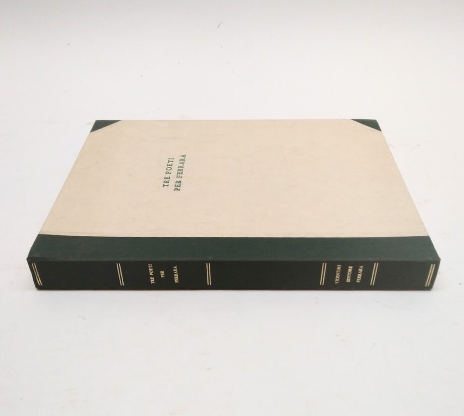 Cofanetto Tre poeti per Ferrara Vicentini Editore