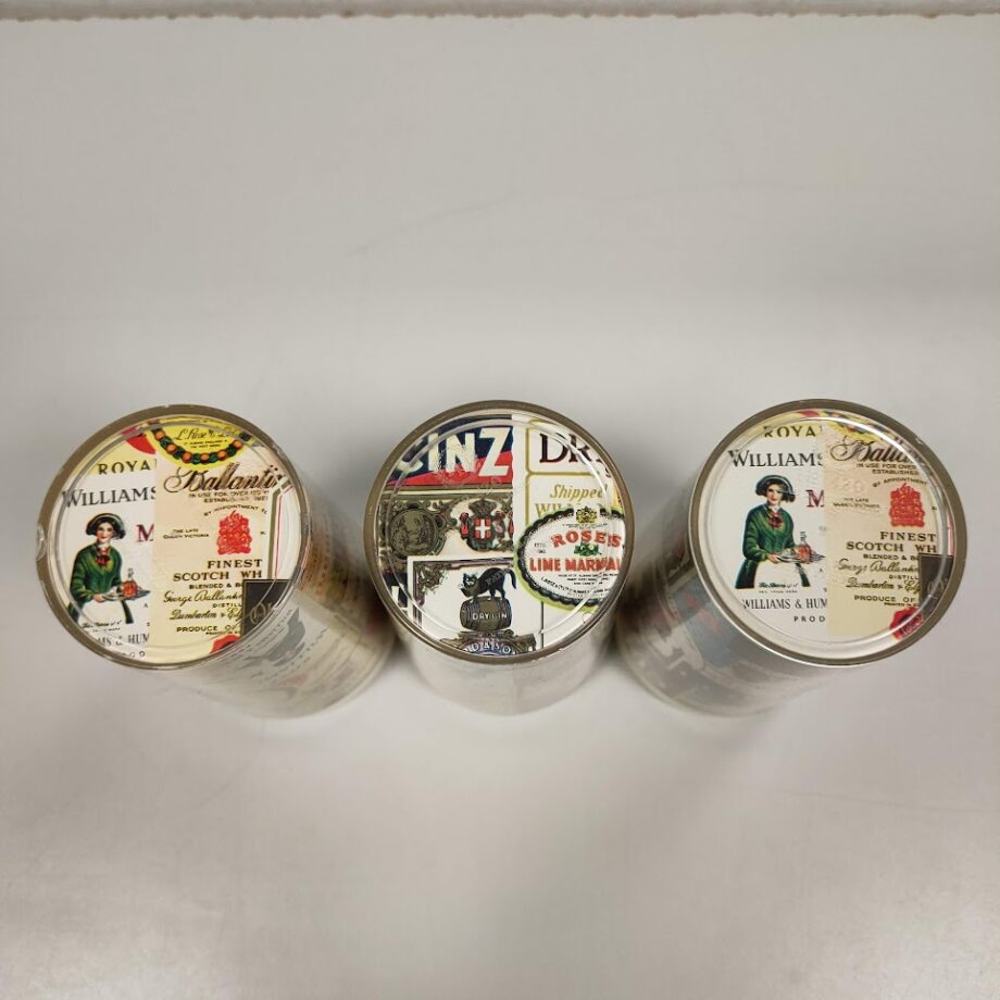 Bicchieri Pubblicitari in Plastica Anni '70