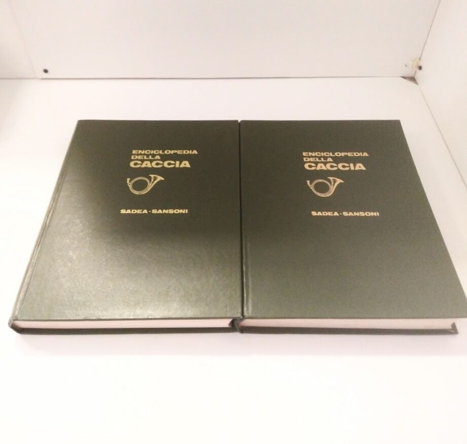 2 Vol Enciclopedia della caccia Sadea-Sansoni
