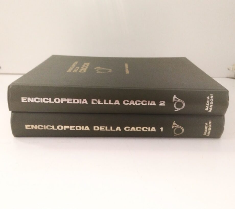 2 Vol Enciclopedia della caccia Sadea-Sansoni