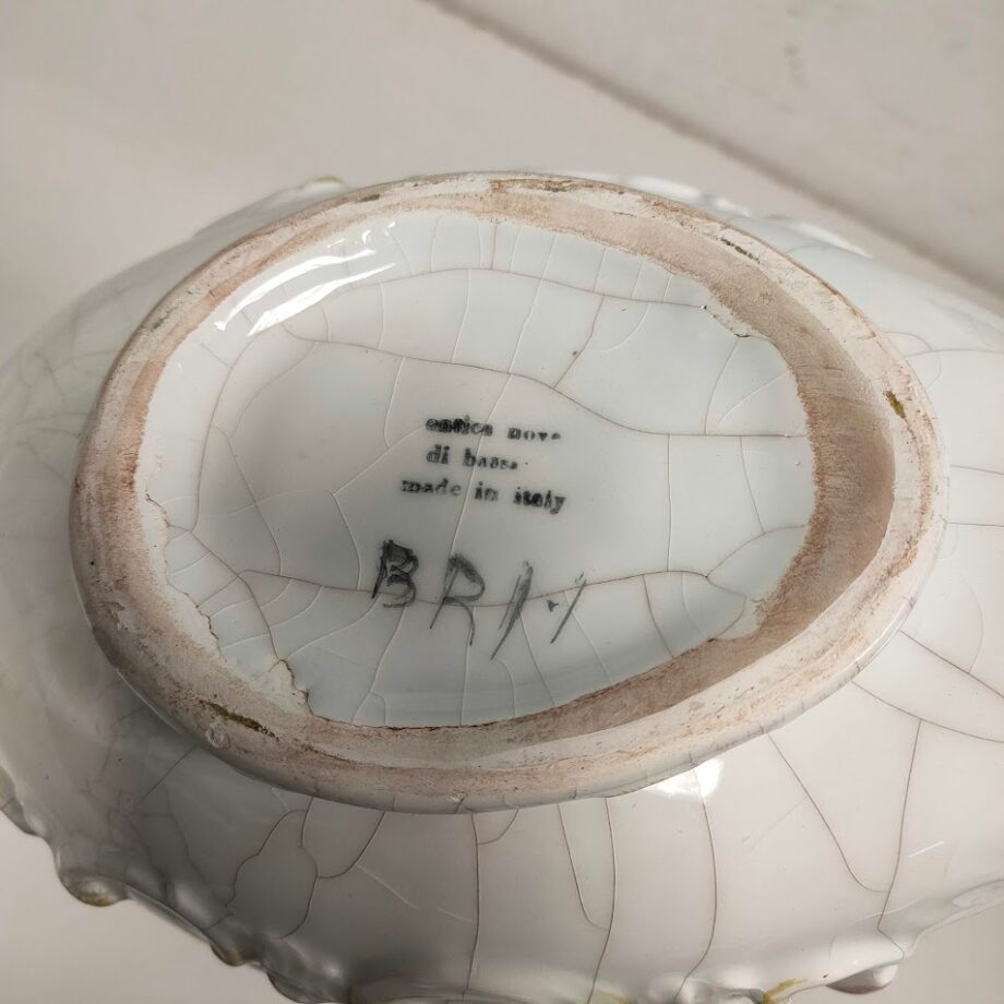 Vaso/Anfora di "Errebi" di Bassano con Certificato di Garanzia Vintage Anni '70