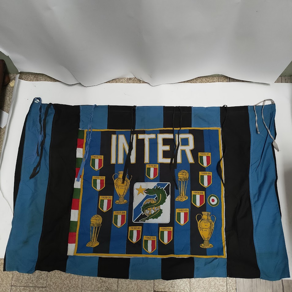 Officina68 Bandiera Inter 12° scudetto Campione D'Italia 1979-80