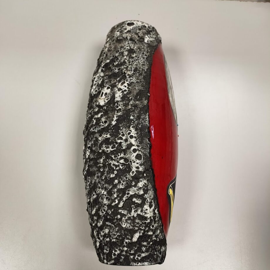 Portafiori in Ceramica Lavorato ed Inciso a mano '60