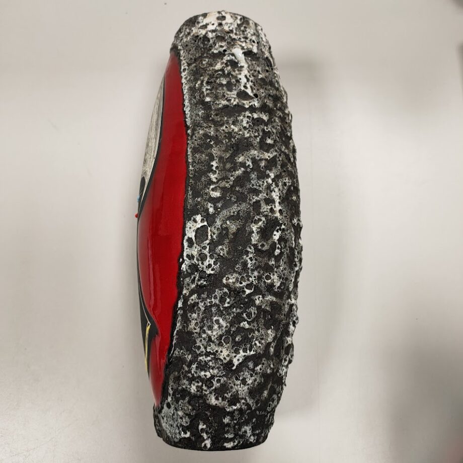 Portafiori in Ceramica Lavorato ed Inciso a mano '60