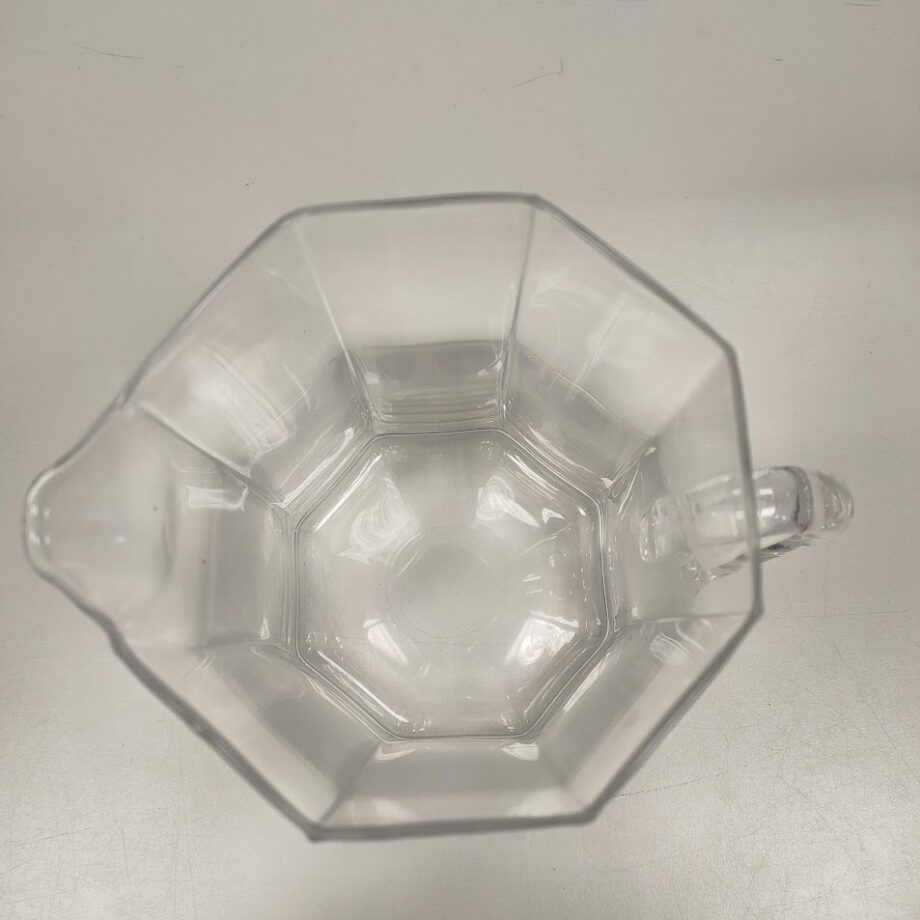 Caraffa in Vetro con Portaghiaccio Centrale Vintage Anni'80