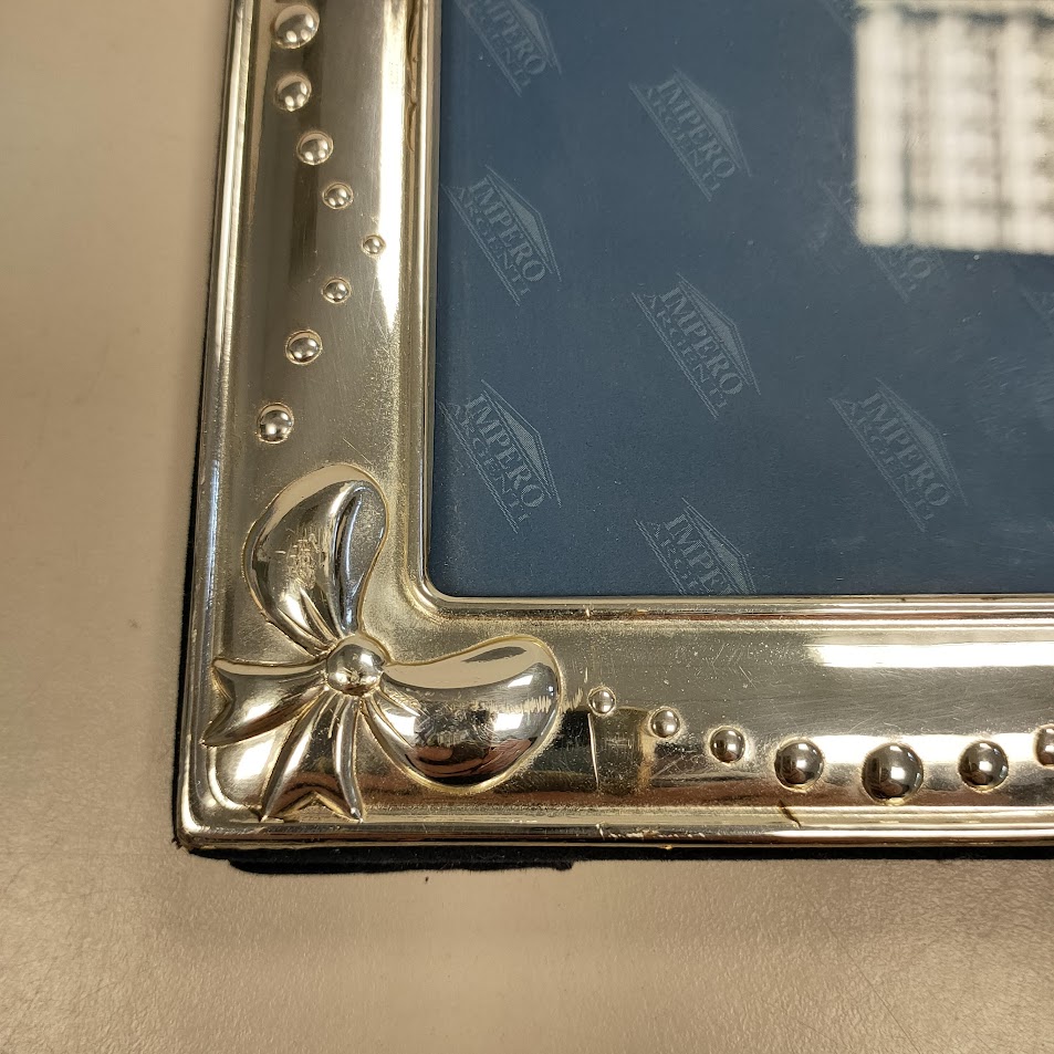 Cornice in Sterling Silver "Impero Argenti" anni '70