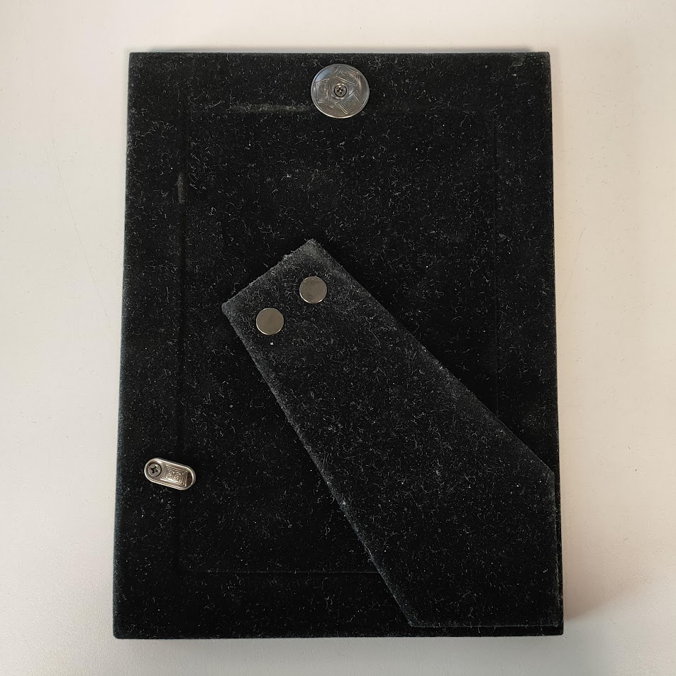 Cornice Porta Foto in Sterling Silver "PGI" Anni '80