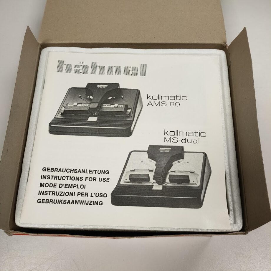 Giuntatrice per Pellicole 8mm "Hahnel Kollmatic SD8"