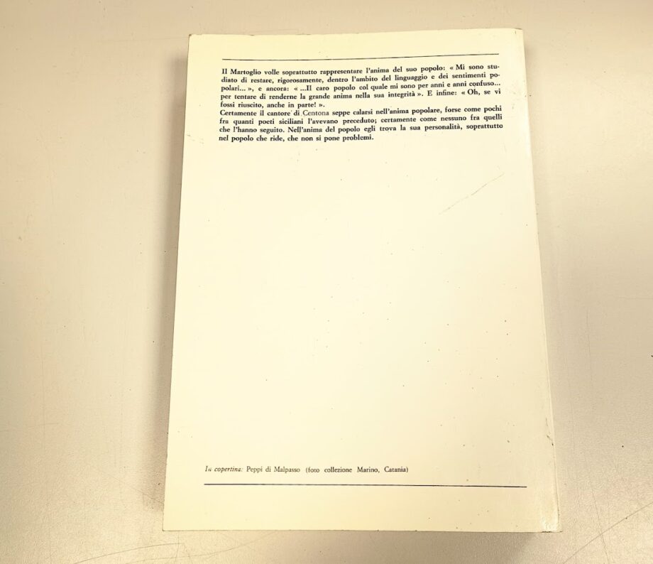 Libro "Centona" Nino Martoglio Tringale Editore 1983