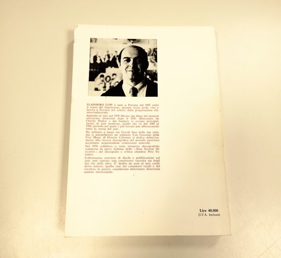 Libro Vocal groups in modern jazz "Vocalese"