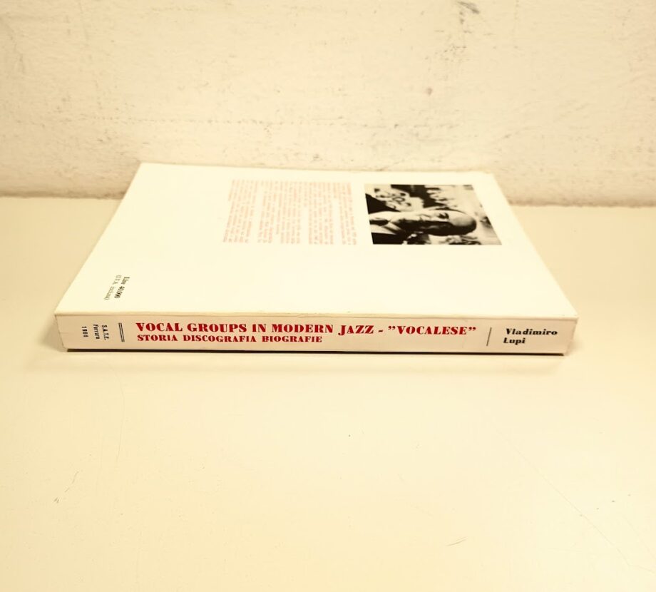 Libro Vocal groups in modern jazz "Vocalese"