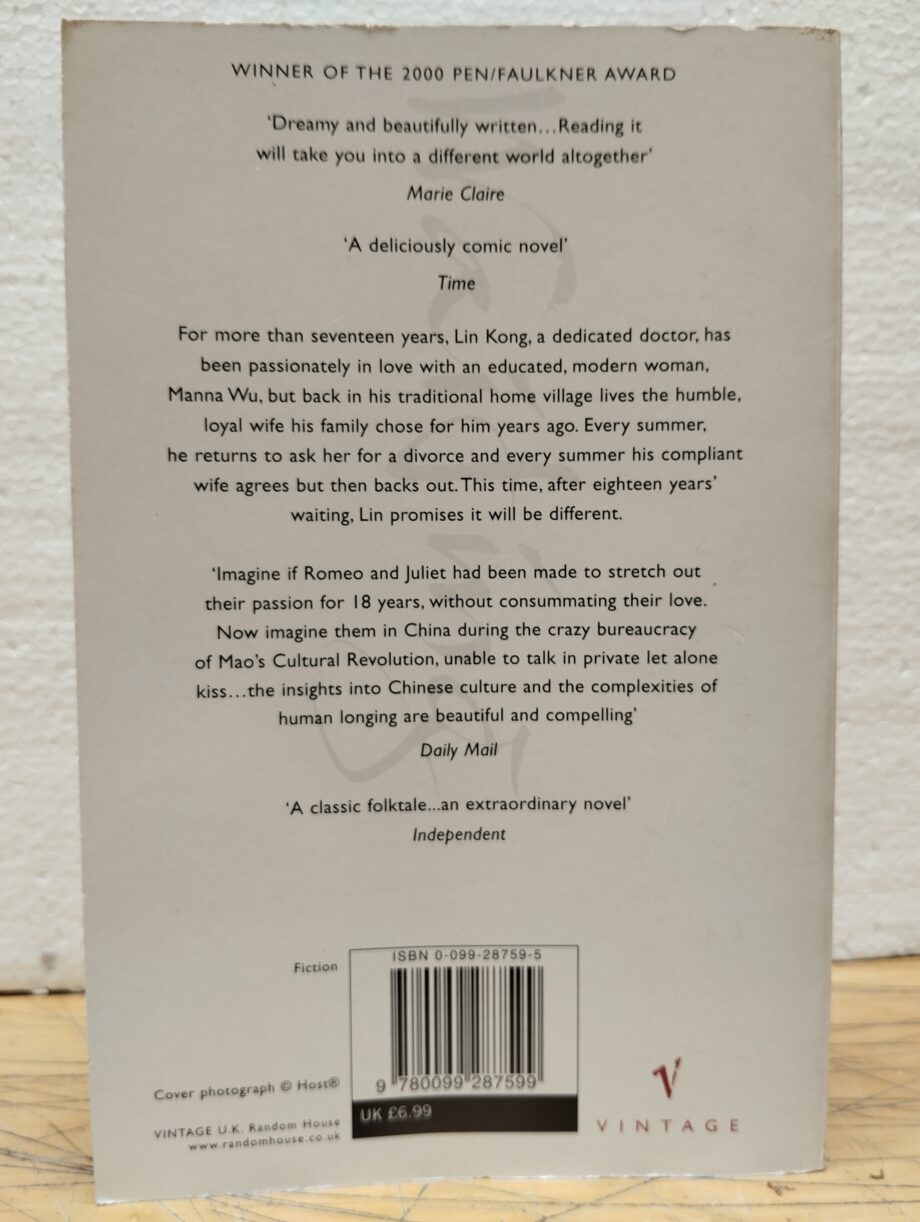 libro Waiting di Ha Jin del 2000