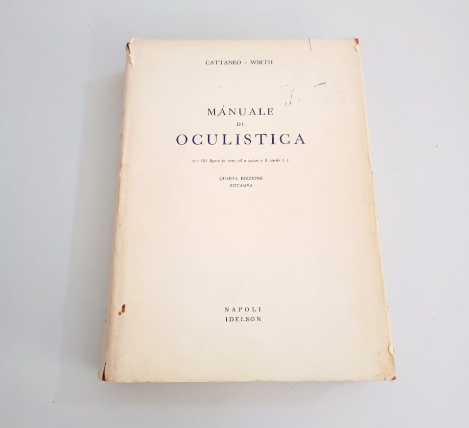 Libro Manuale di Oculistica Cattano
