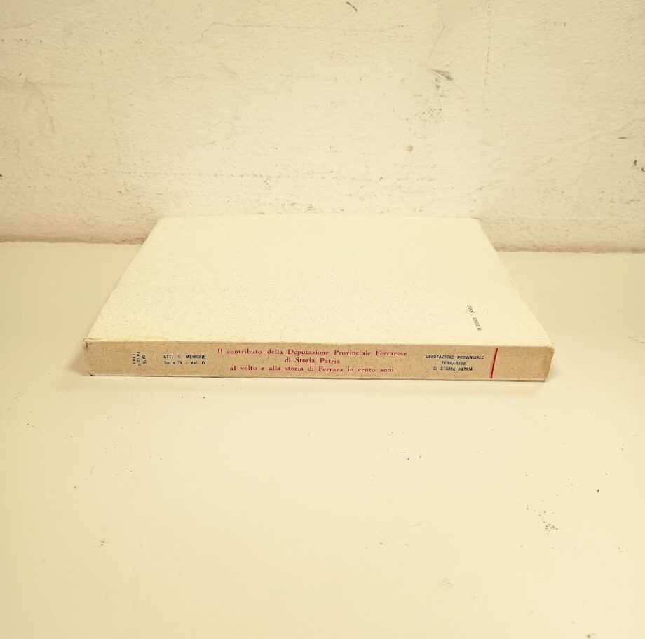 Libro contributo Deputazione Provinciale Ferrarese