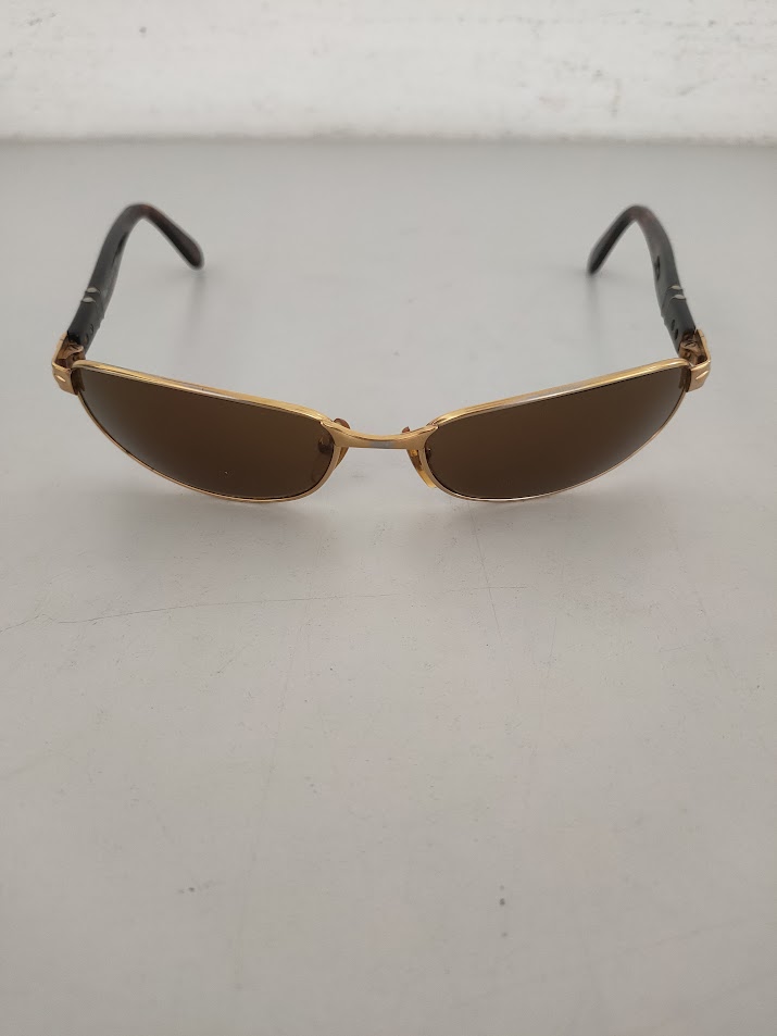 Occhiali da Sole di Colore Oro Persol 2520/S Anni 2000
