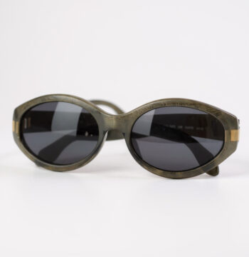 Occhiali da Sole Color Verde Max Mara MM585 Anni '90