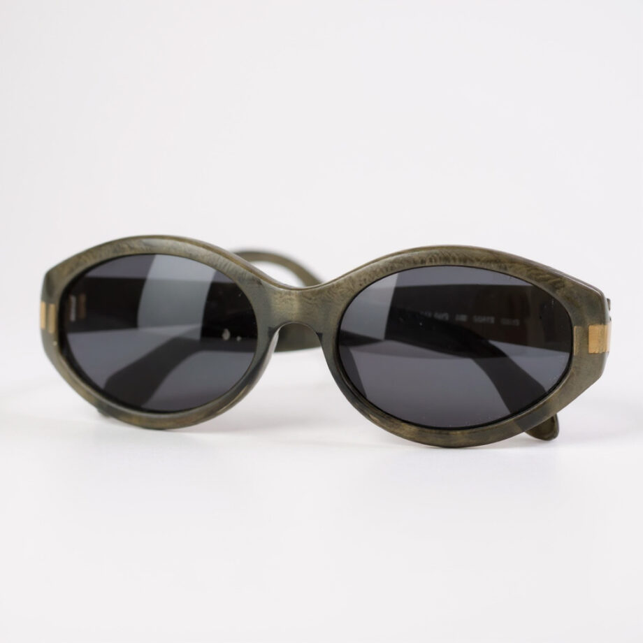 Occhiali da Sole Color Verde Max Mara MM585 Anni '90