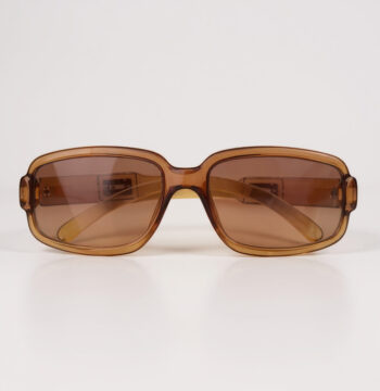 Occhiali Sole Colore Ambra Gucci GG 2475/S Anni '90