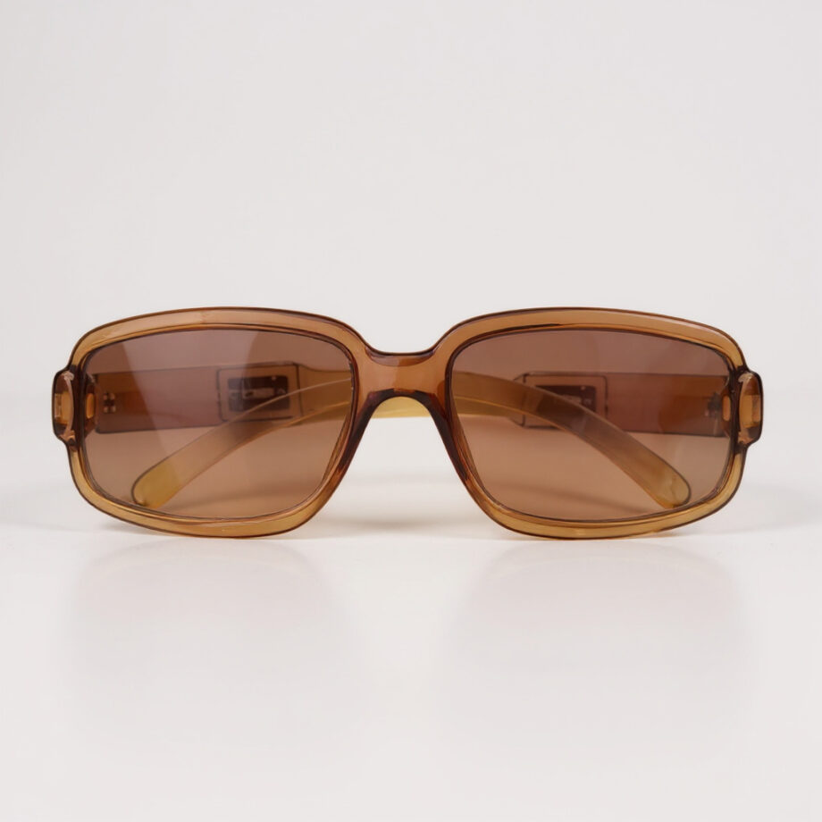 Occhiali Sole Colore Ambra Gucci GG 2475/S Anni '90