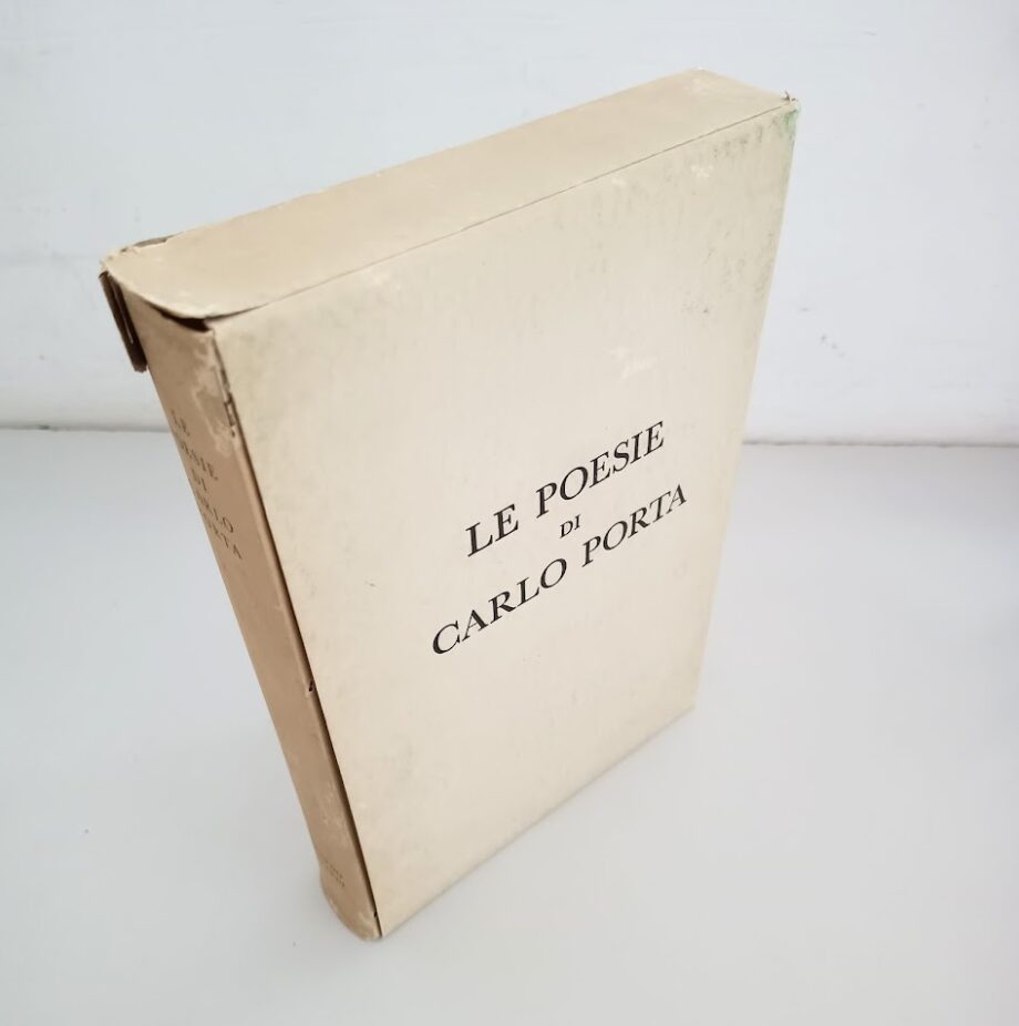 Libro Le poesie di Carlo Porta Riccardo Ricciardi 1959